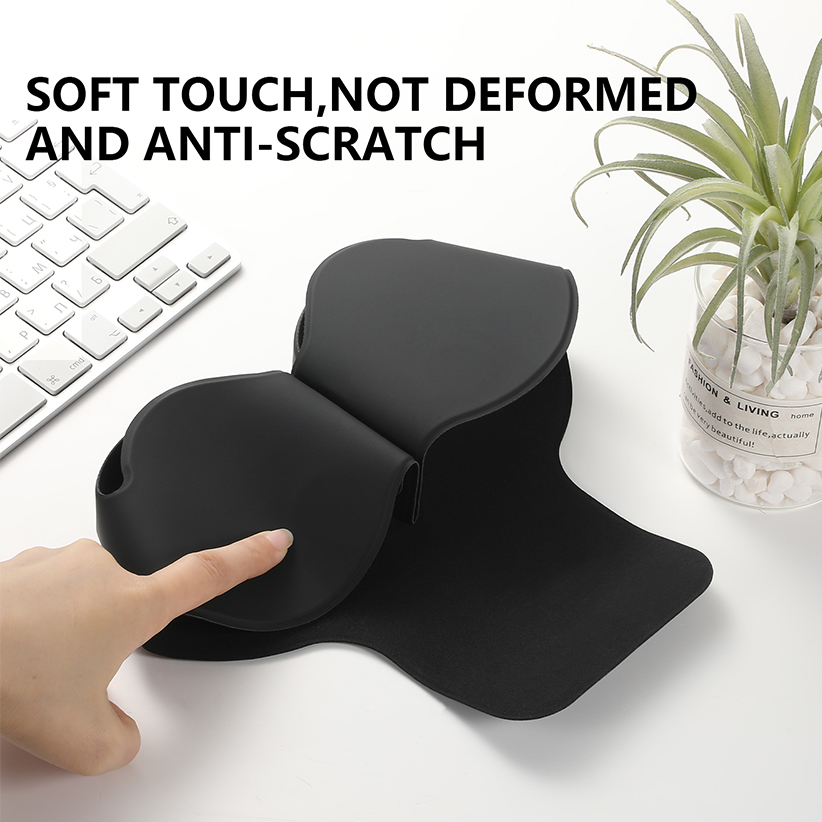 for Apple Airpods Max Smart Case Cover, Soft PU Leather Protective Cover Accessories for Airpod Max with Sleep Mode, Anti-Dust Travel Carrying Case for Airpods Pro Max Headphones